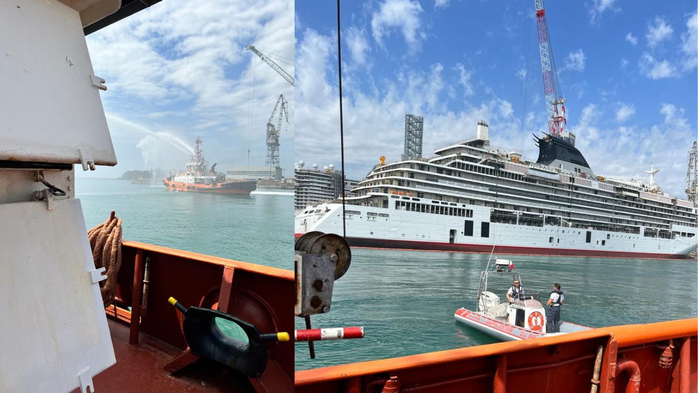 Copertina per «Incendio su una nave», scatta il maxi test in porto a Monfalcone